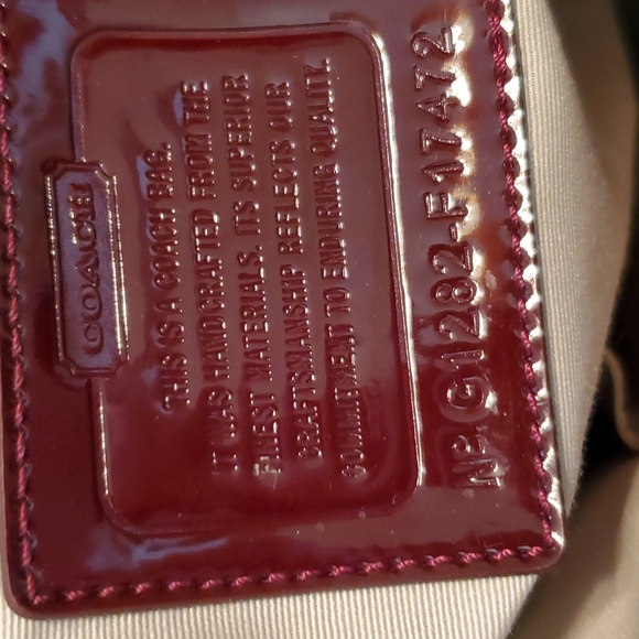 Coach shoulder purse - Picture 5 of 9